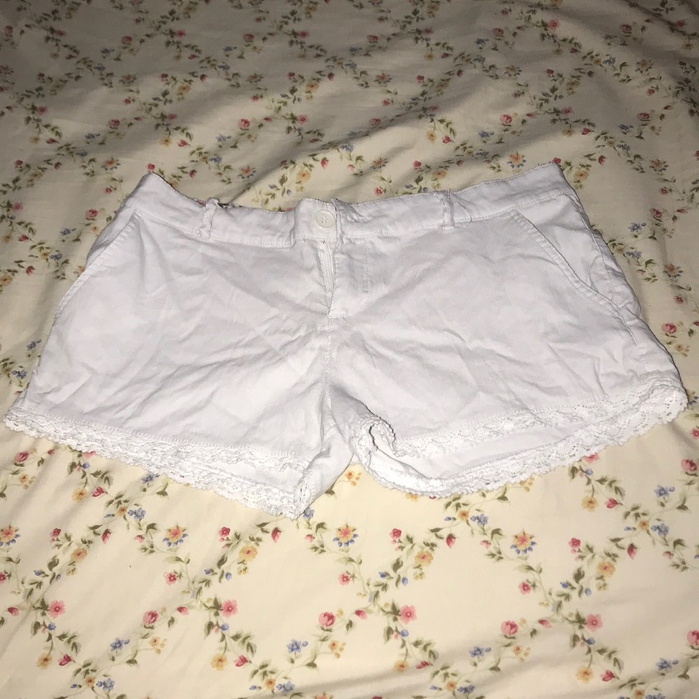 White shorts